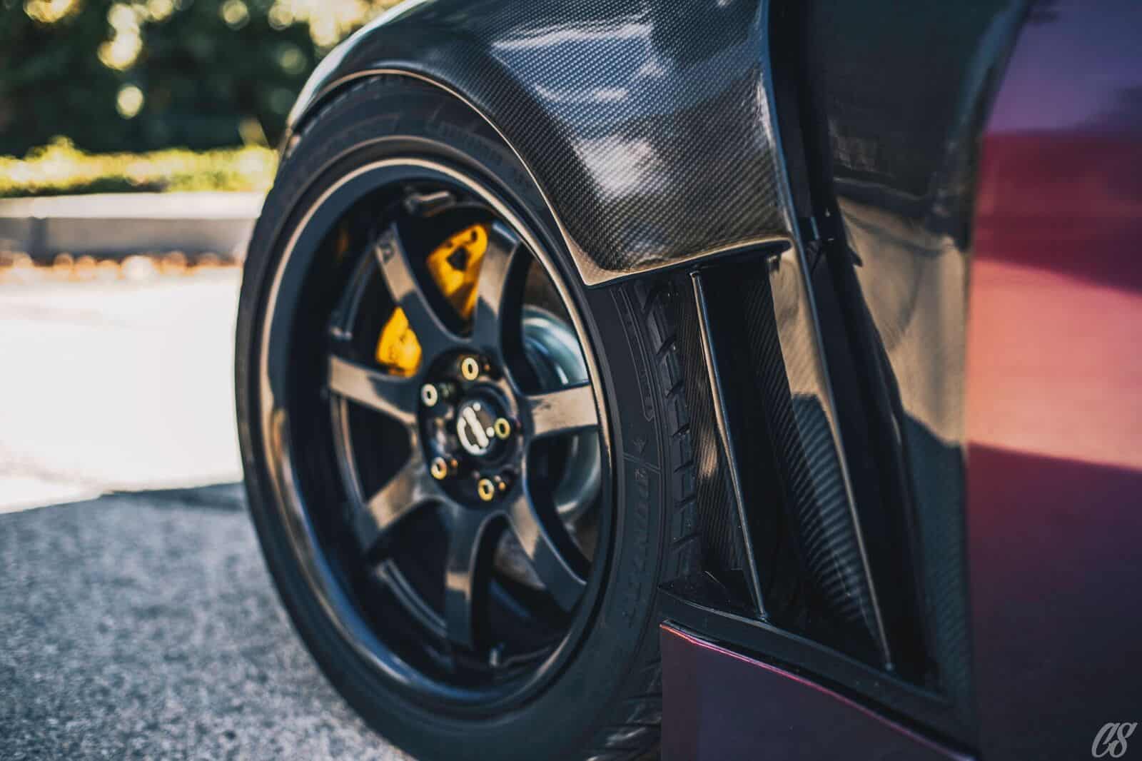 350z Carbon Fiber Fenders Vented V1 - Image 3