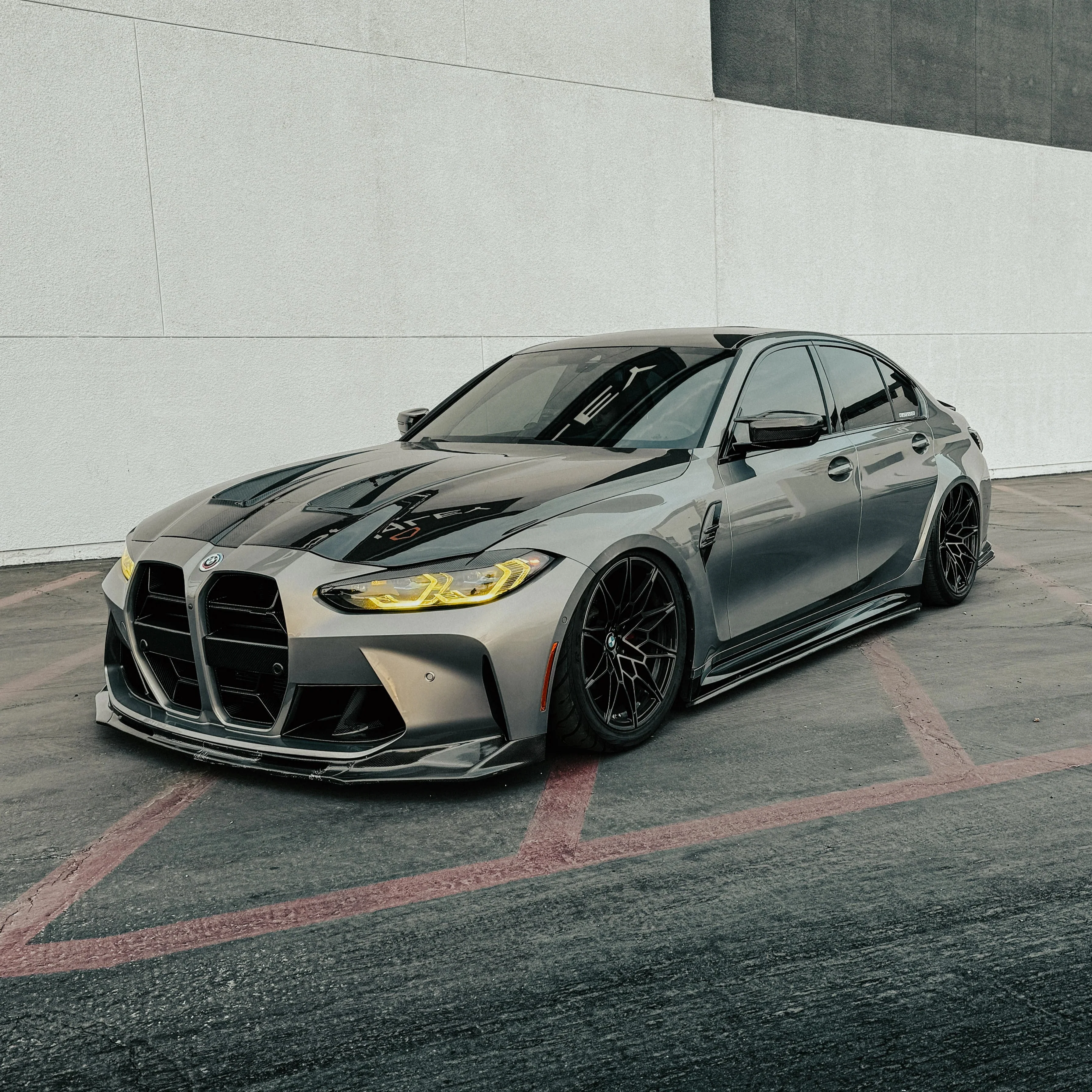 Alpha-Style G80 M3 & G82/G83 M4 Carbon Fiber Hood BMW - Image 3