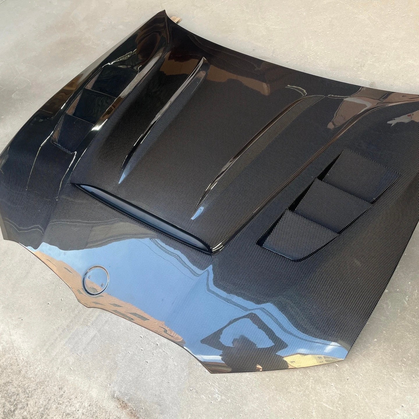 CED BMW 2019-2024 G20 3-Series Aero Vortex Carbon Fiber Hood - Image 10