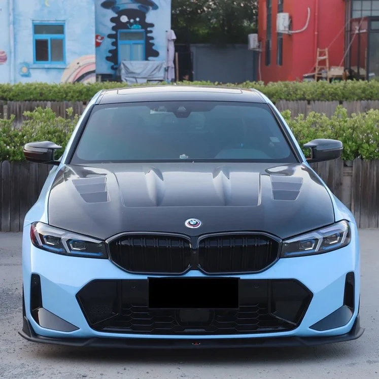 CED BMW 2019-2024 G20 3-Series Aero Vortex Carbon Fiber Hood - Image 5