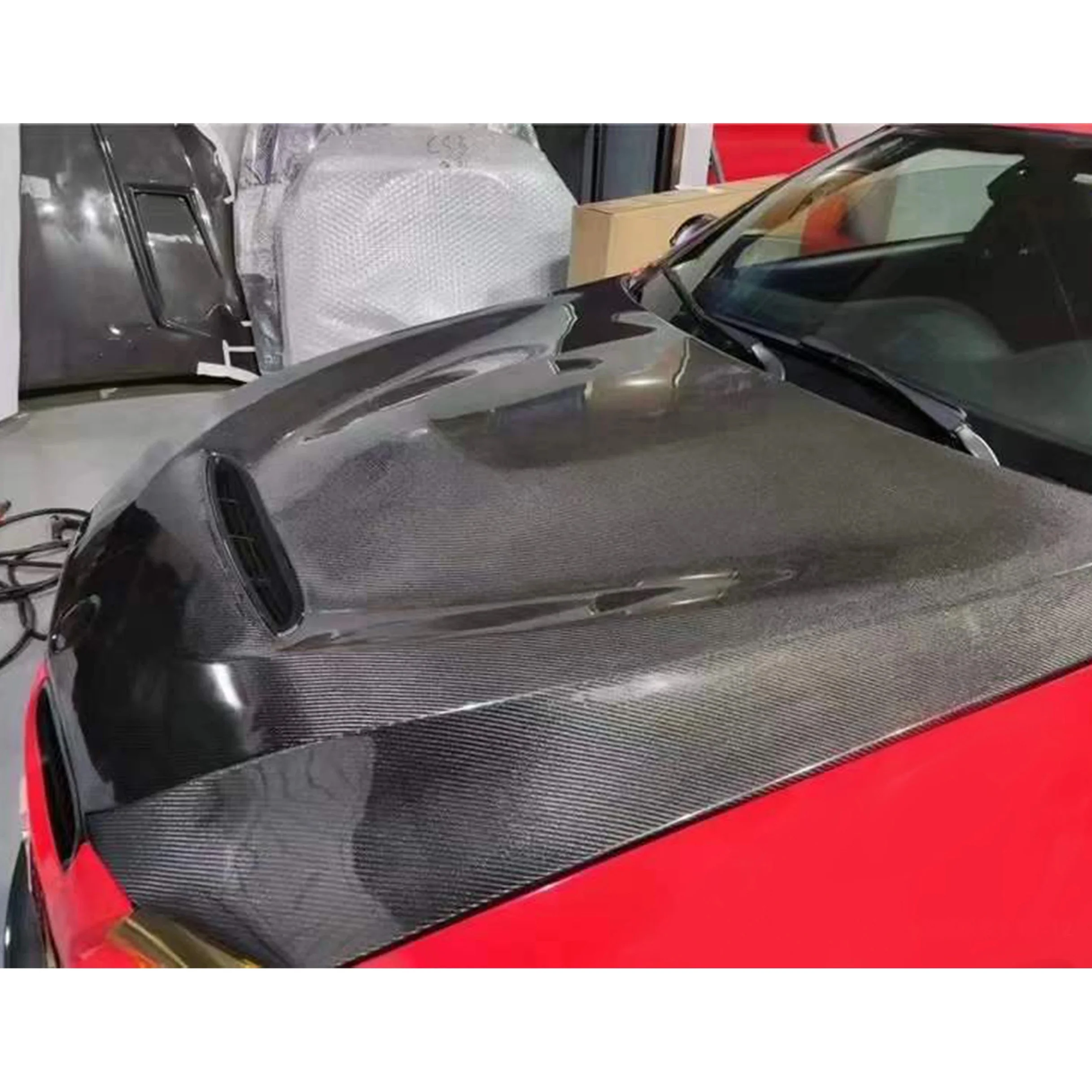 CED BMW E92 2009-2013 GTS-Style Carbon Fiber Hood - Image 5