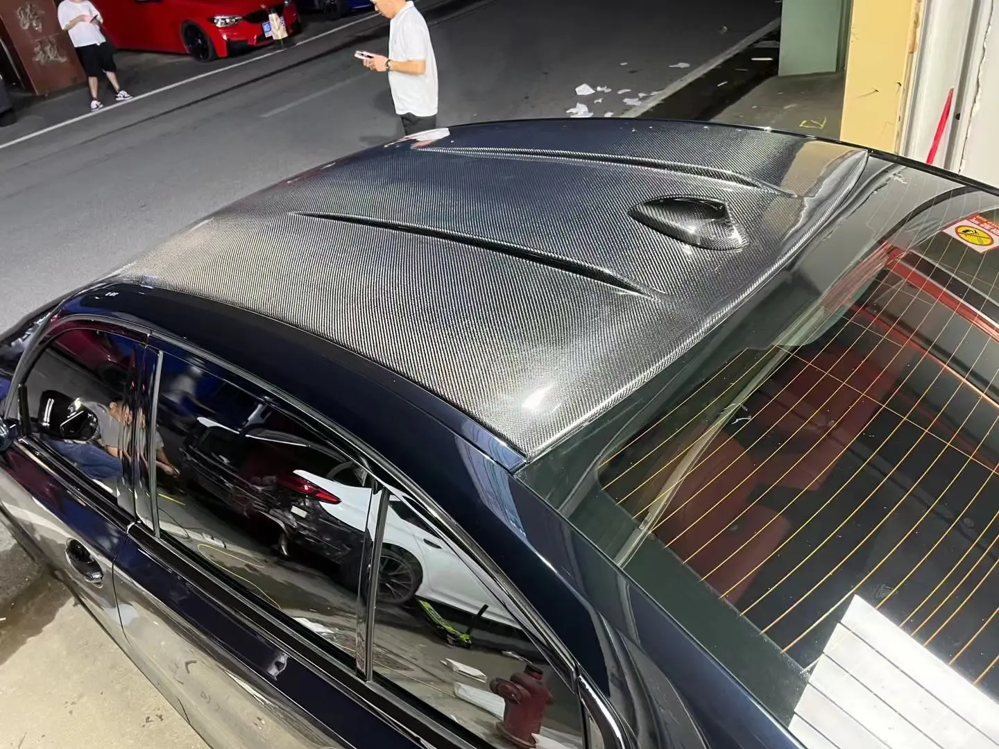 Carbon Fiber Roof Cover - G20 3 Series BMW - Image 3