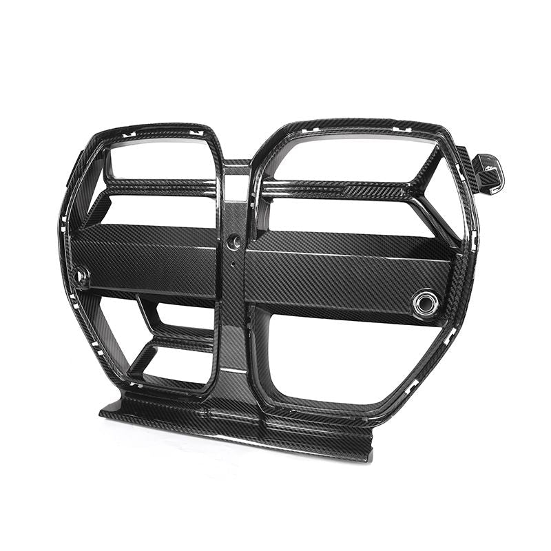 CSL-Style Carbon Fiber Front Grilles - G80 M3 & G82/G83 M4 BMW - Image 5