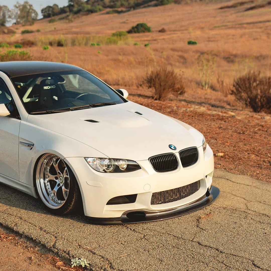 GT4-Style Carbon Fiber Front Lip E90/E92/E93 2009-2013 - Image 3