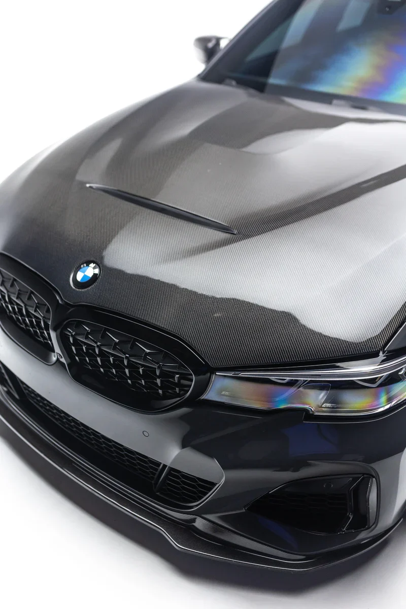 GTS-Style Carbon Fiber Front Hood - G20 3-Series BMW - Image 3