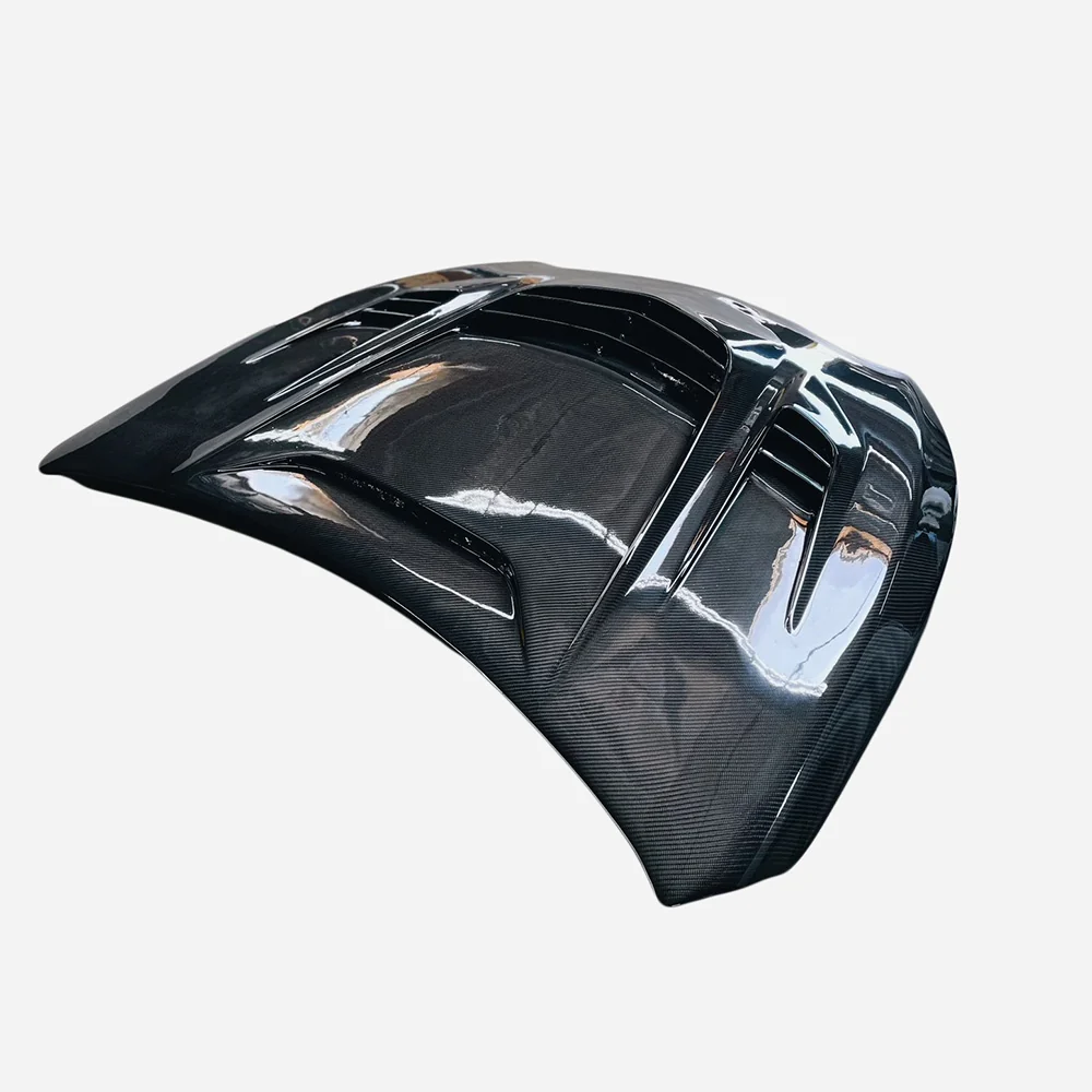 Q50 2014-24 Apex Style Carbon Fiber Hood - Image 7