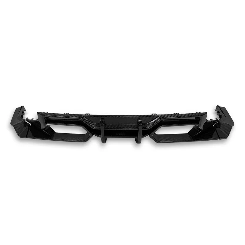 SQ-Style Carbon Fiber Rear Diffuser - BMW G87 M2 - Image 4
