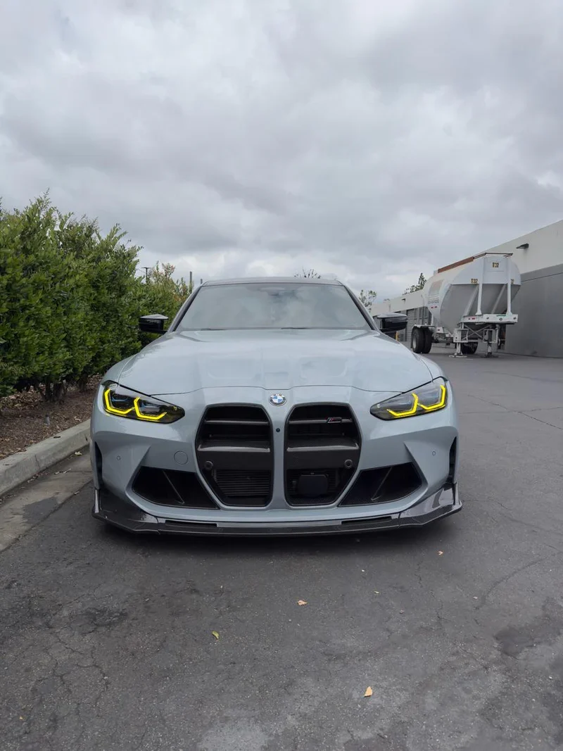 ST-Style Dry Carbon Fiber Front Grille - G80 M3 & G82/G83 M4 BMW - Image 3