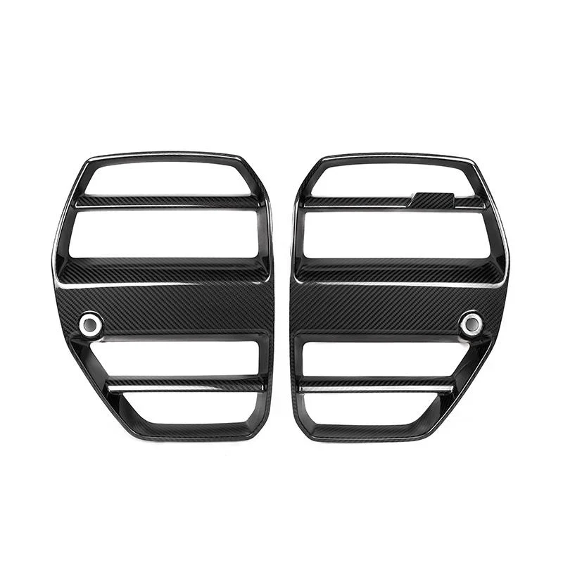 ST-Style Dry Carbon Fiber Front Grille - G80 M3 & G82/G83 M4 BMW - Image 4