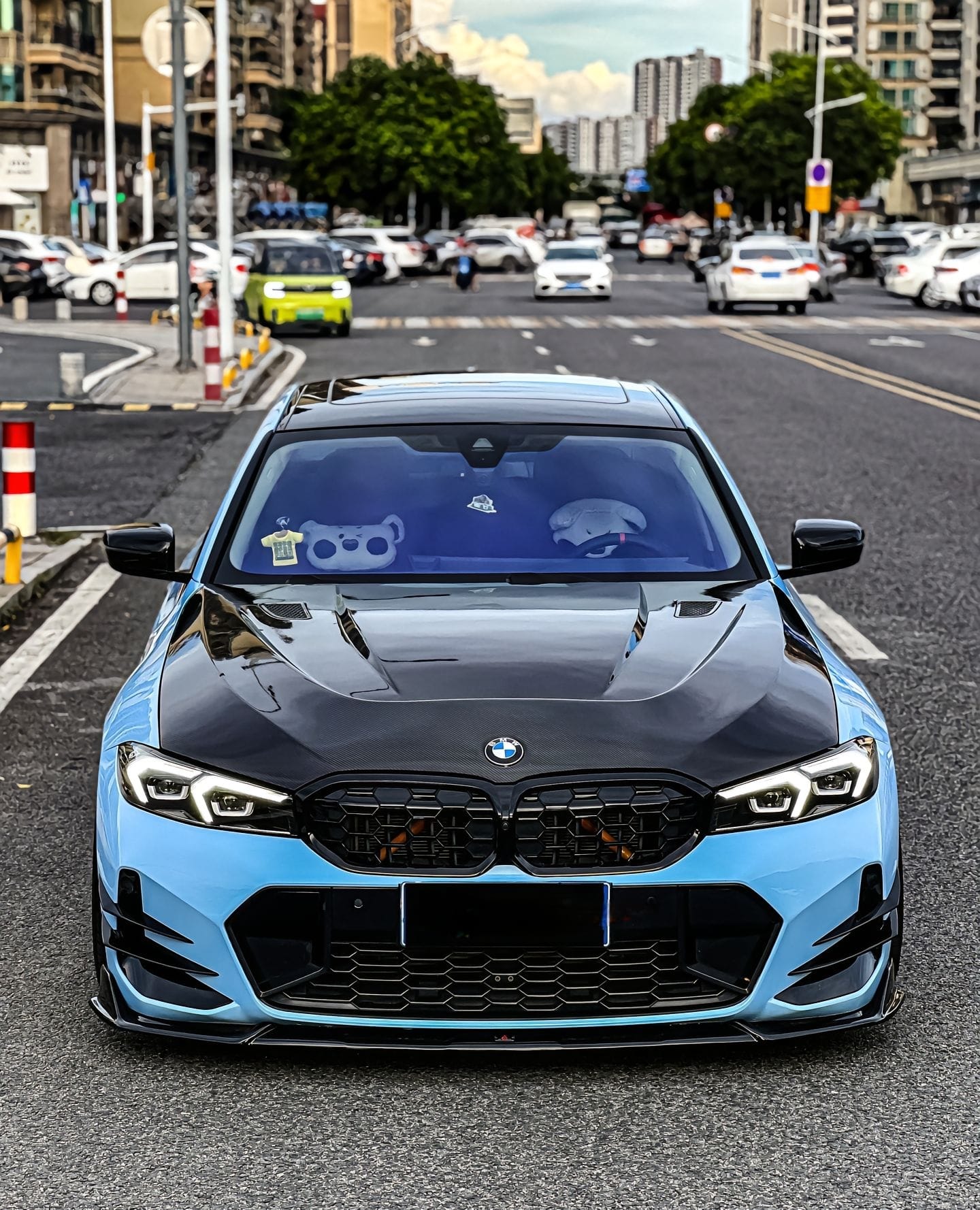 MBJ-Style Carbon Fiber Front Hood - G20 3-Series BMW - Image 4