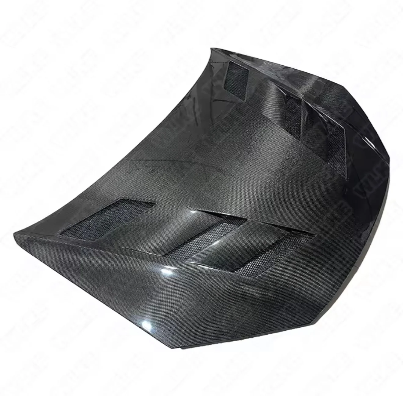 Genesis Coupe Vented Carbon Fiber hood - Image 2