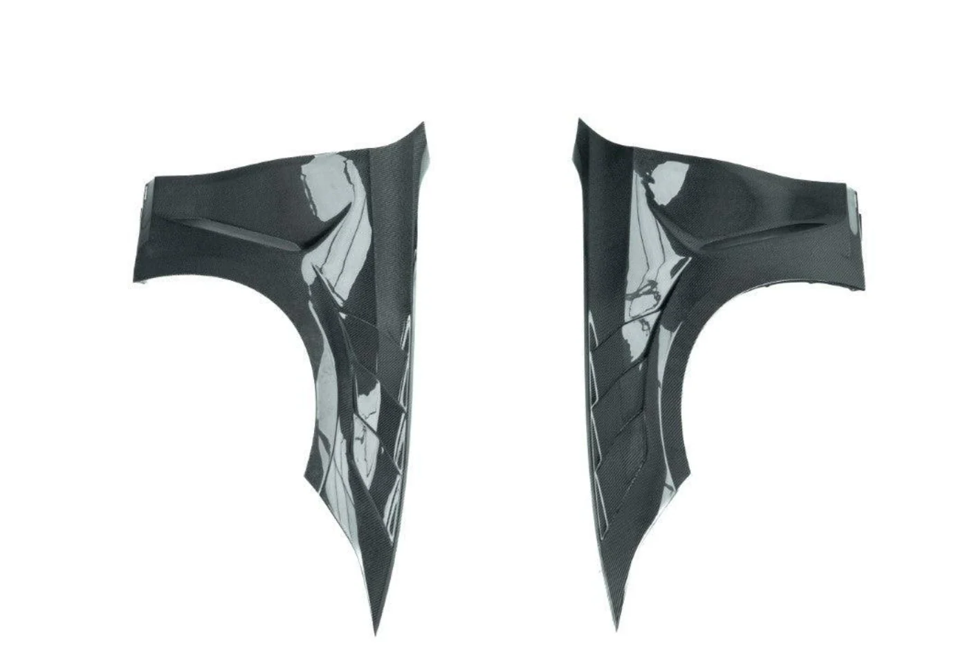 V3 Carbon Fiber Fenders Double Vented - G20 3-Series BMW - Image 3