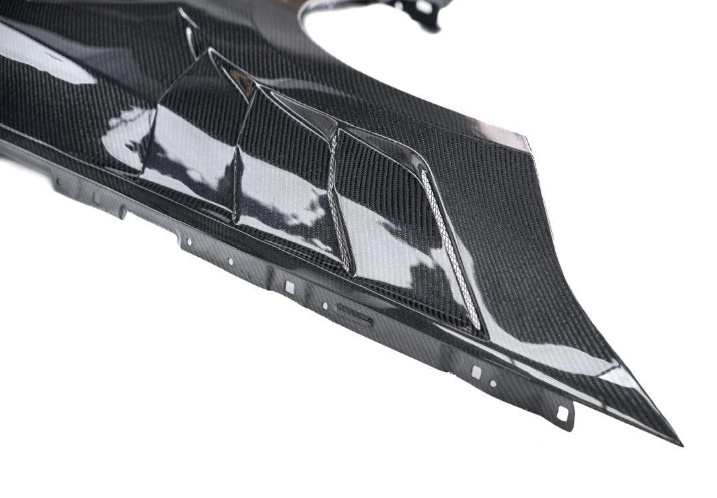 V3 Carbon Fiber Fenders Double Vented - G20 3-Series BMW - Image 4